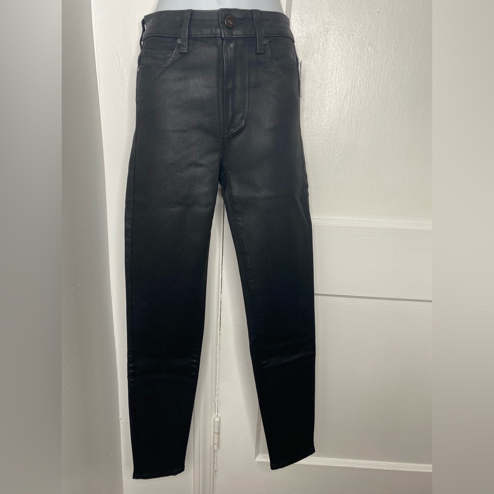 PAIGE NWT Margot Ankle Black Jeans Size 23